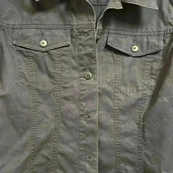 2 Casual Jackets 1 Navy Covington Size 14 1 White Time & True Size L 12-14 - Picture 6 of 11